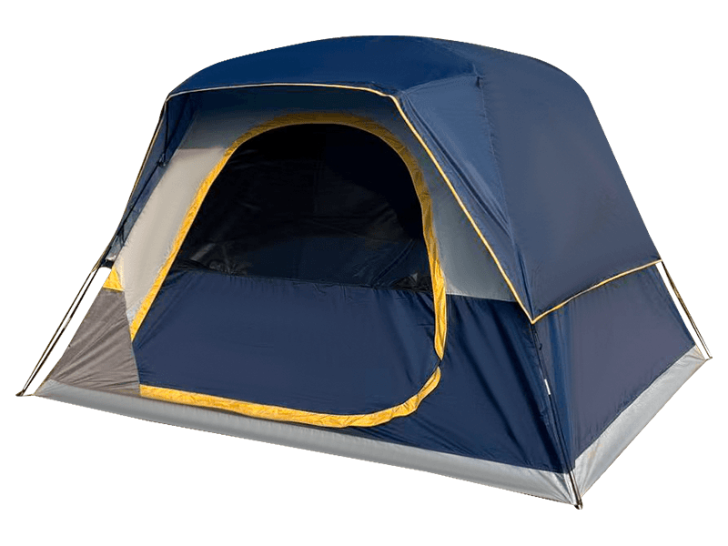 Dome-Shaped Easy-Setup Camping Tent Para sa 3/4/6/8 Tao