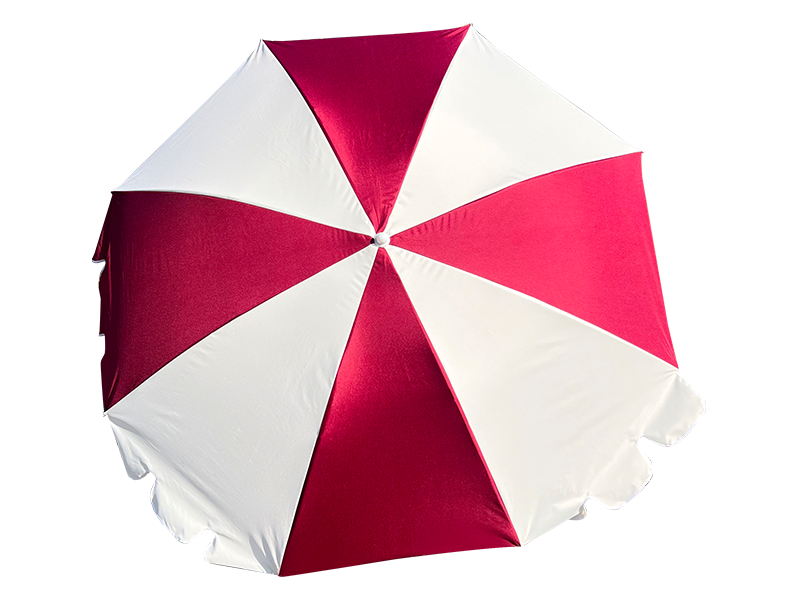 2M Fiber Frame, Magaang Aluminum Shaft, Ordinaryong Sun Umbrella.