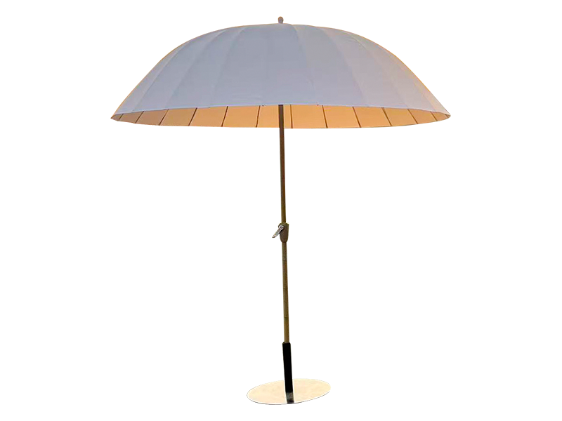 2.8M Hand-Cranked Landscape Umbrella