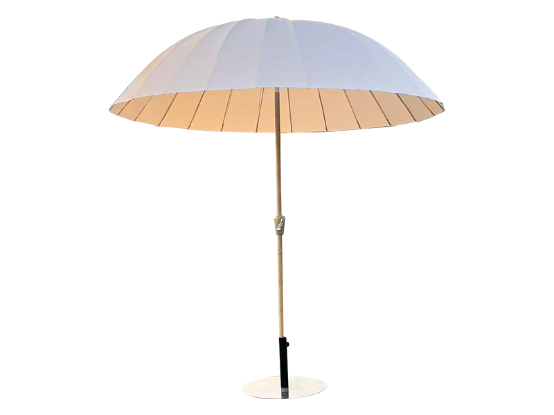 2.8M Hand-Cranked Landscape Umbrella