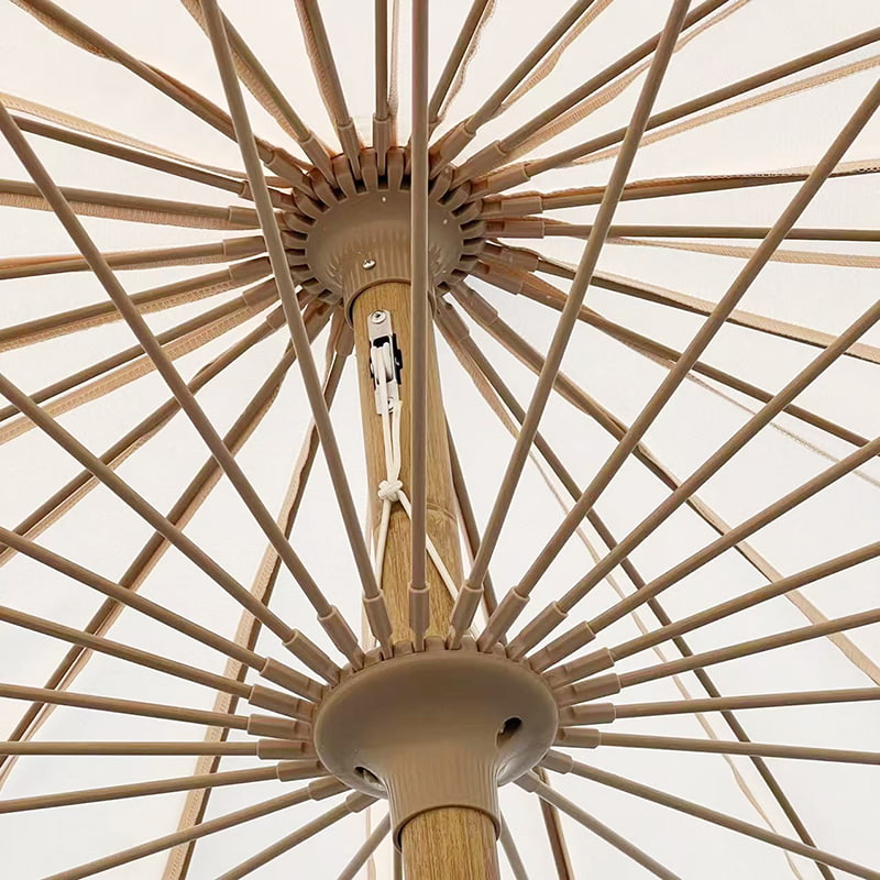 2.8M Hand-Cranked Landscape Umbrella