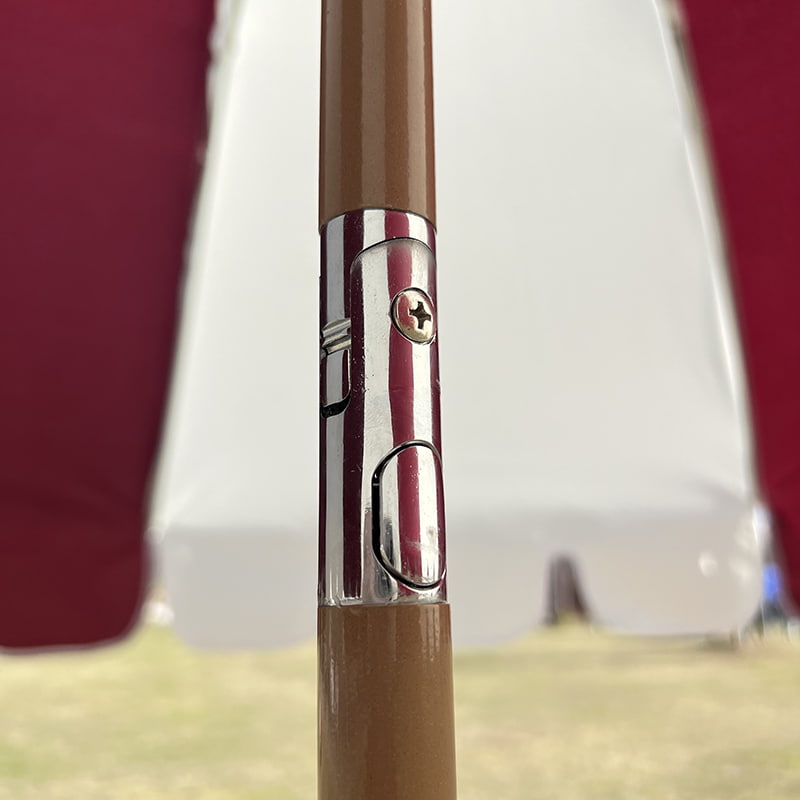2M Fiber Frame, Magaang Aluminum Shaft, Ordinaryong Sun Umbrella.