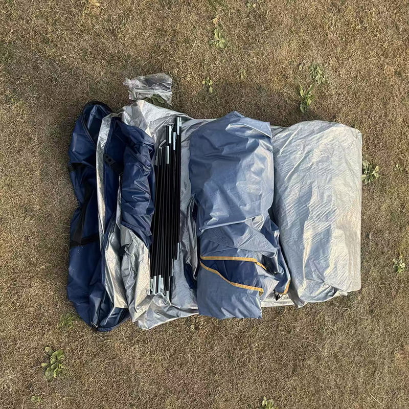 Dome-Shaped Easy-Setup Camping Tent Para sa 3/4/6/8 Tao