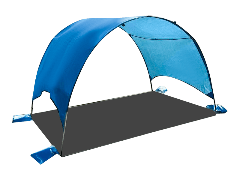 Outdoor Beach Camping Tent na May Integrated Ground Mat
