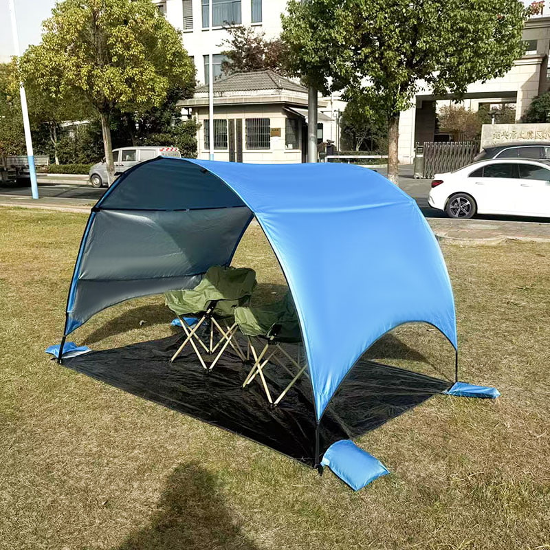 Outdoor Beach Camping Tent na May Integrated Ground Mat
