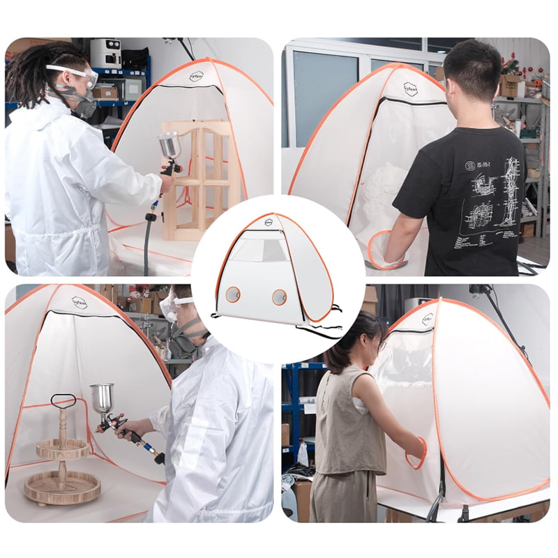 Pop-Up Portable Spray Rainproof Storage Tent