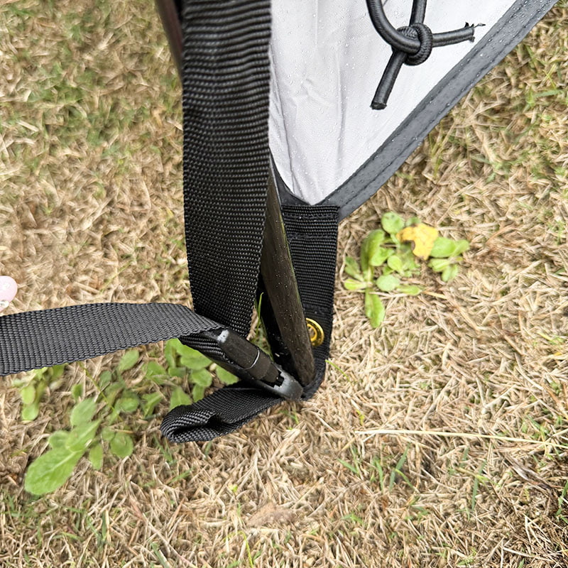 Outdoor Camping Double-Layer Tent Na Kumokonekta sa Likod Ng Sasakyan