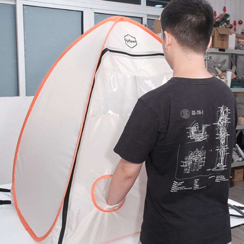 Pop-Up Portable Spray Rainproof Storage Tent
