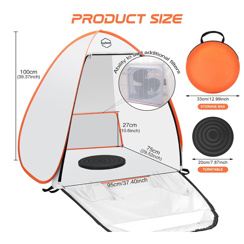 Pop-Up Portable Spray Rainproof Storage Tent