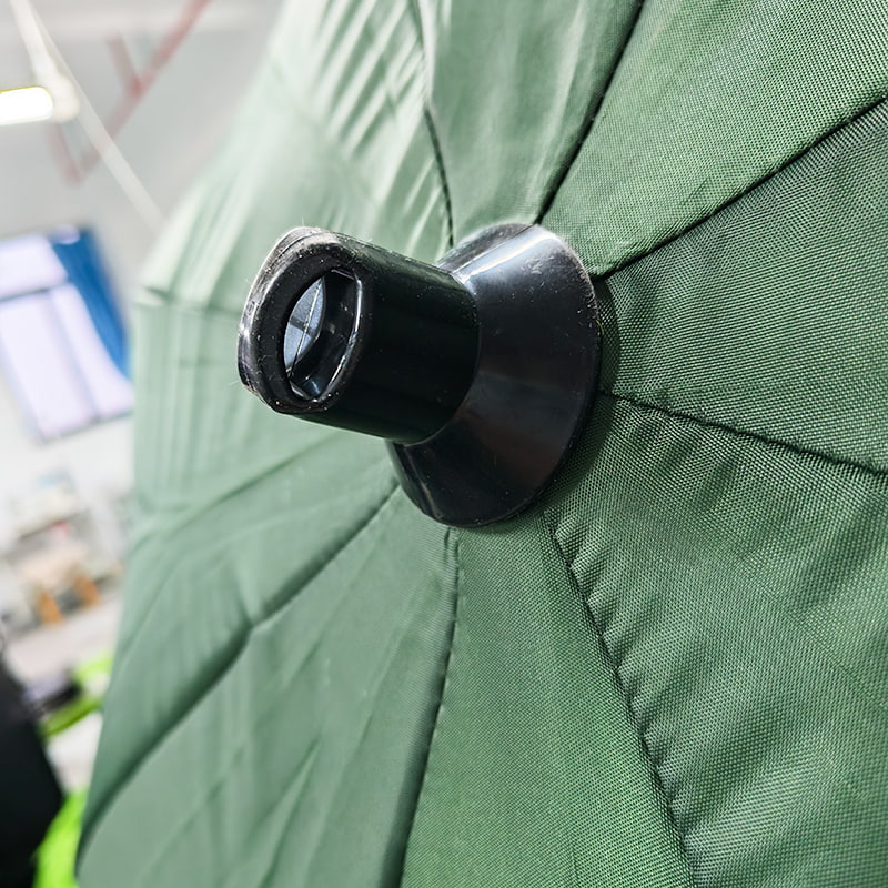 2.2M Military Green Canopy Umbrella