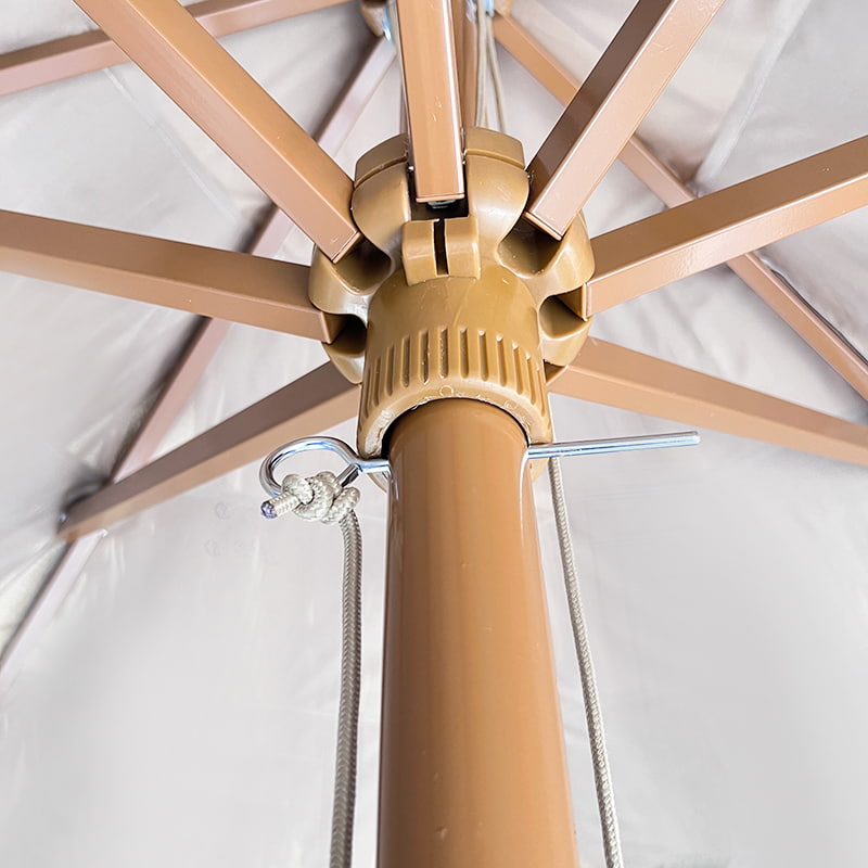 3-Meter Straw Patio Umbrella