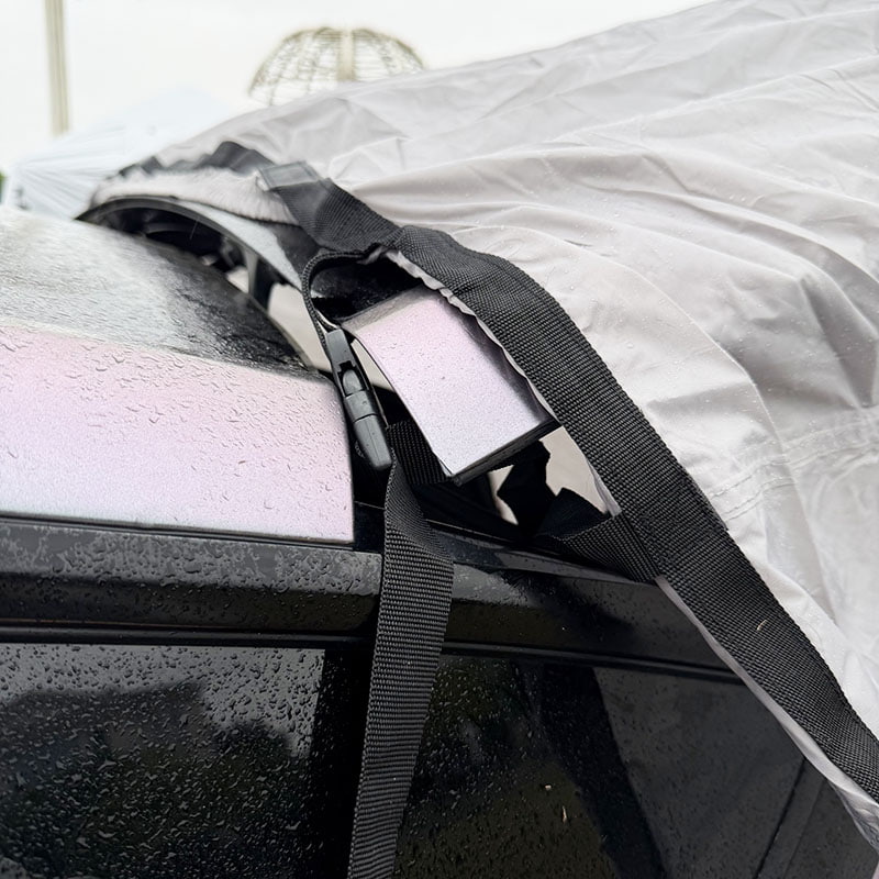 Outdoor Camping Double-Layer Tent Na Kumokonekta sa Likod Ng Sasakyan