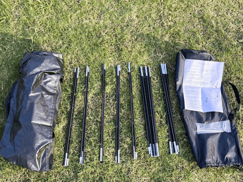 Dobleng Pinto na Bisikleta na Rainproof Storage Tent Dobleng Pinto na Bisikleta na Rainproof Storage Tent