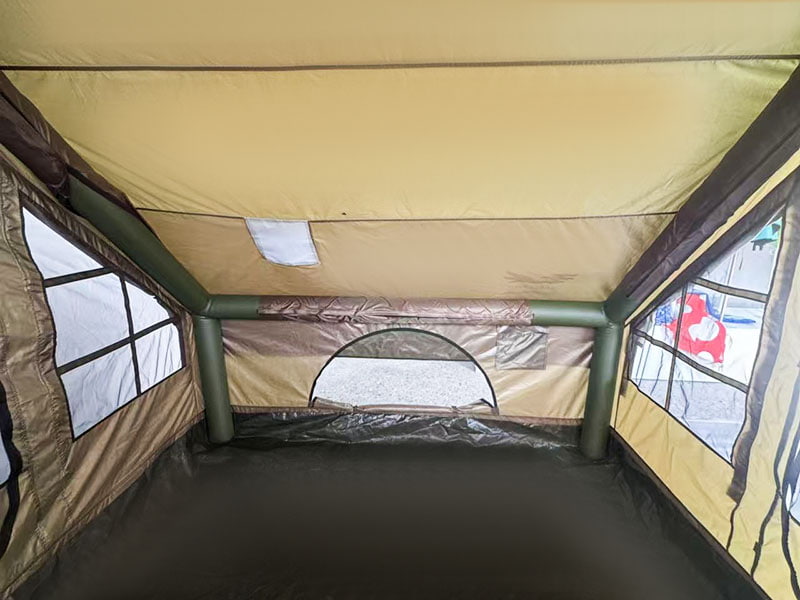 Maliit na Sukat ng Military Green Inflatable Camping Tent Maliit na Sukat ng Military Green Inflatable Camping Tent