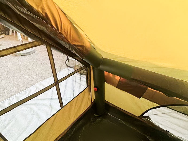 Maliit na Sukat ng Military Green Inflatable Camping Tent Maliit na Sukat ng Military Green Inflatable Camping Tent