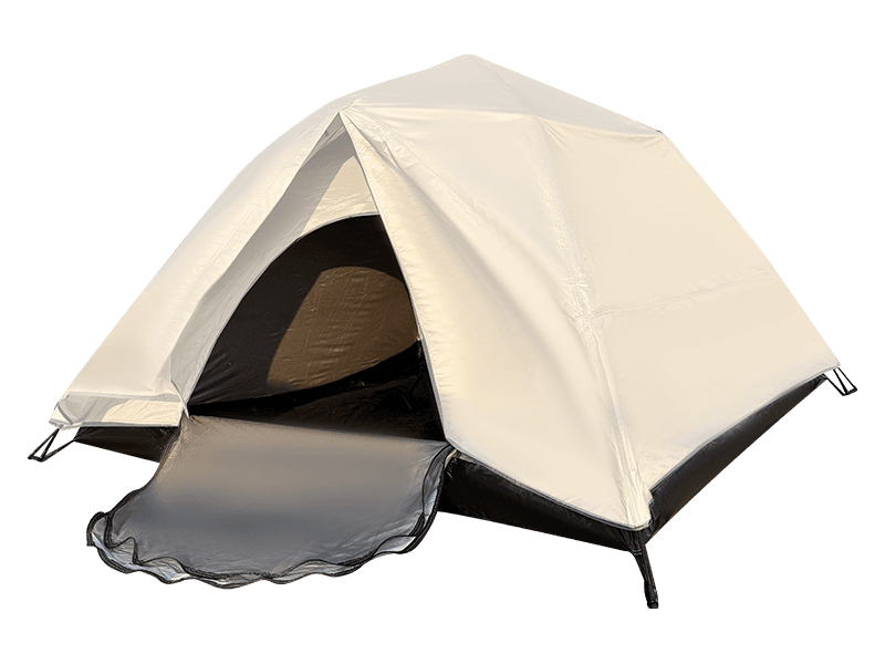 Faux Double-Layered Foldable Leisure Tent