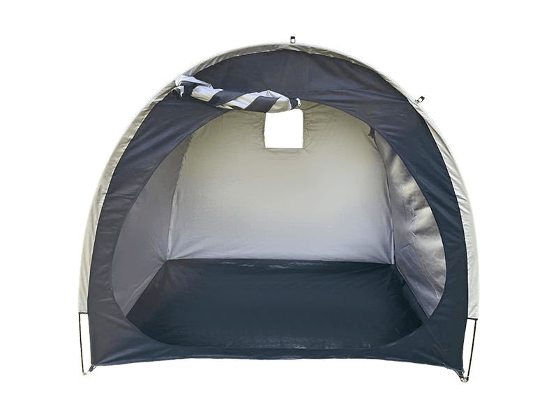 Dobleng Pinto na Bisikleta na Rainproof Storage Tent