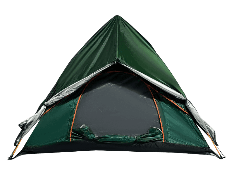Faux Double-Layered Foldable Leisure Tent