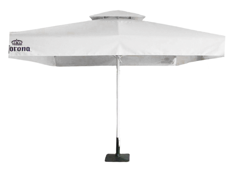 Panlabas na Square Hand Push Umbrellas