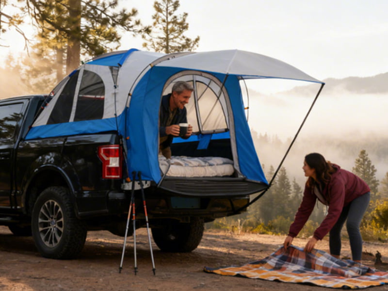 Pangingisda at Camping Tent para sa Pickup Truck Bed Pangingisda at Camping Tent para sa Pickup Truck Bed