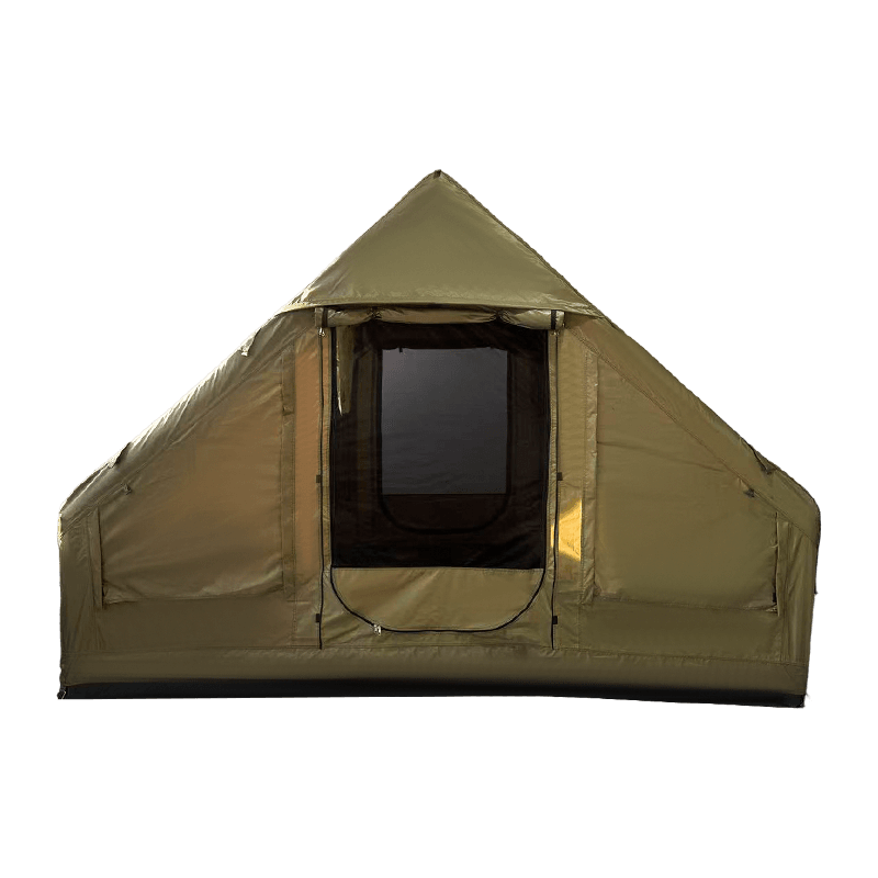 Maliit na Sukat ng Military Green Inflatable Camping Tent Maliit na Sukat ng Military Green Inflatable Camping Tent