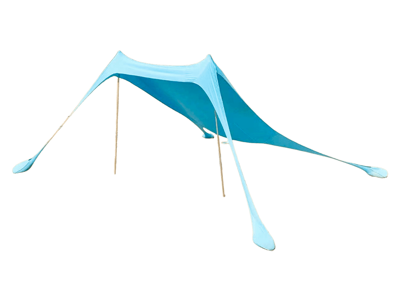 Portable Lycra All-In-One Sunshade Beach Tent Portable Lycra All-In-One Sunshade Beach Tent