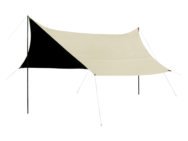 Makapal na Panlabas na Hexagonal Butterfly Awning